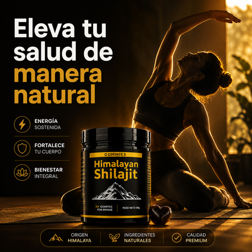 Shilajit Vital Gummies — Energía Real Sin Bajones